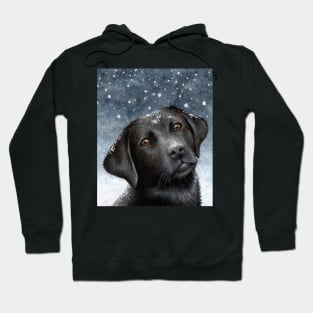 Dog 100 Black Labrador Hoodie